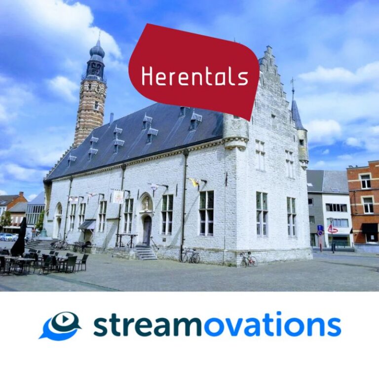 Stad Herentals has chosen Streamovations!